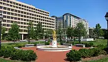 Judiciary Park and the Darlington Fountain