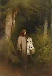 Abschied (Farewell), oil on canvas, 223 x 152&nbsp;cm, Vienna 1892