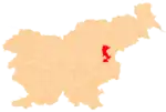 The location of the Municipality of Šentjur