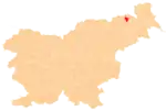 Location of the Municipality of Sveta Ana in Slovenia