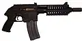 PLR-16 5.56×45mm with compact forend and Levang linear recoil compensator