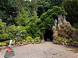 Lourdes Grotto, Sacred Heart monastery gardens