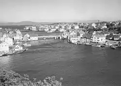 View of the town (before 1951)