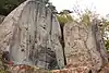 File:Rock-carved Buddhas at Chilbulam hermitage, Namsan in Gyeongju, Korea 03.JPG