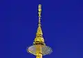 The hti of Kyaikhtiyo Pagoda.