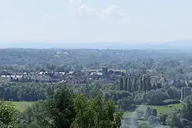 A general view of La Motte-Saint-Jean