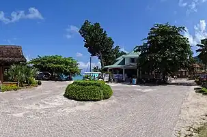 The La Passe village centre
