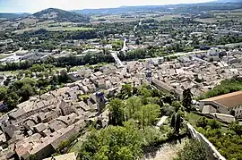 The town seen from the tower