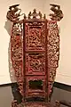 Carved lacquer chair, Qing dynasty