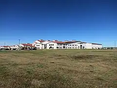 George Ranch High School is the southernmost of a 3-school complex.