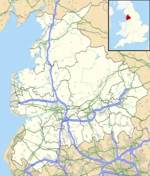 Clitheroe is located in Lancashire