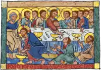 Miniature depiction from c. 1230