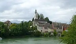 The old town viewed from the German side