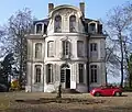 Le Château Blanc, the baroque Lustschloss of Morsan