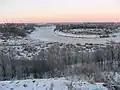 The Volga in Zubtsov, Tver Oblast