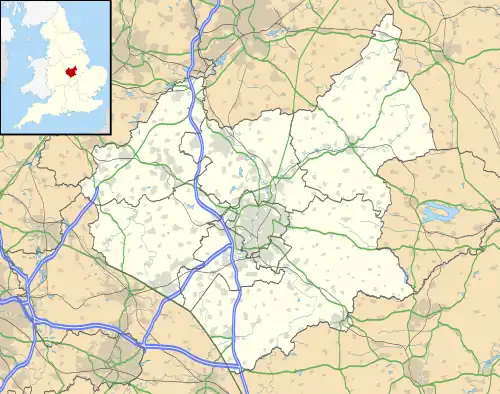 Ibstock is located in Leicestershire