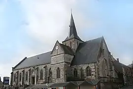 The church in Les Loges