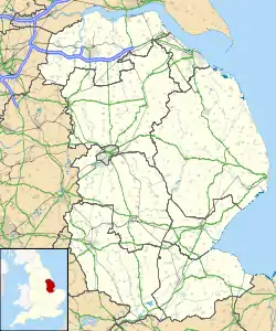 RAF Digby is located in Lincolnshire