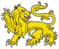 Lion passant regardant