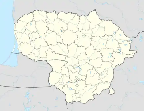 Simnas is located in Lithuania
