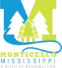 Official logo of Monticello, Mississippi