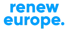 Logo of the Renew Europe group in the European Parliament