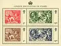 The British miniature sheet for the London 2010 Festival of Stamps