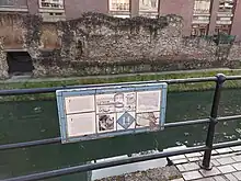 London Roman Wall – Museum of London Walking Tour Plaque 14