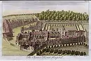 Charterhouse Hospital, London, Dr. Henry Levett, chief physician