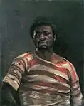 Negro Othello (1884), oil on canvas, 78 x 58.5&nbsp;cm., Lentos Art Museum, Linz
