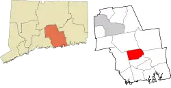 Chester's location within the Lower Connecticut River Valley Planning Region and the state of Connecticut
