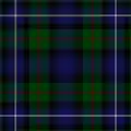 Robertson hunting tartan, in the "modern" colour palette; originally the military tartan of the Loyal Clan Donnachie Volunteers