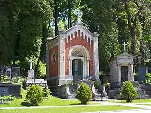 Mausoleum of Kiselka family by Filip Pokutyński&nbsp;[pl]