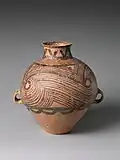 Jar; 2650–2350 BC; earthenware with painted decoration; height: 34&nbsp;cm; Metropolitan Museum of Art (New York City)