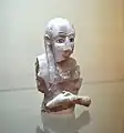 Fragment of a Sumerian male statue from the Shara Temple at Tell Agrab, Iraq Museum