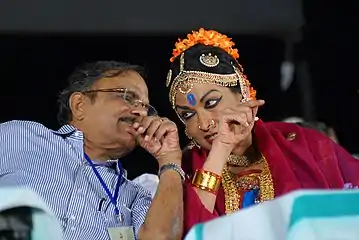 With M. T. Vasudevan Nair