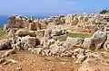 Ruins of the upper (oldest) temple