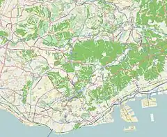 Kobe-Sannomiya Station is located in Kobe