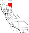 Location in the state of California