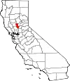 Location in the state of California