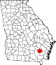 State map highlighting Pierce County