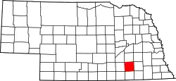 Location within the U.S. state of Nebraska