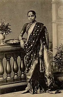 Marathi woman in choli