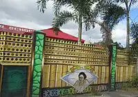 Graffiti  on fence of Paaralang Bayan ng Hilagang Baliuag