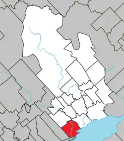 Location within Maskinongé RCM.
