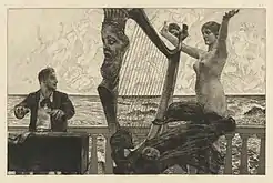 Evocation, from the series Brahmsphantasie, Opus XII, no, 2  (1894), 21.8 x 34&nbsp;cm, National Gallery of Art, Washington D. C.