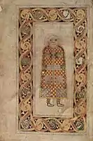 The Man of Matthew (folio 21v)