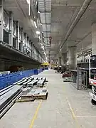 Melbourne Arden station platforms under construction March 2022