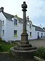 The cross at Coldingham in Berwickshire