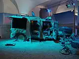 Eagle IV, Danish Army,  IED exploded vehicle